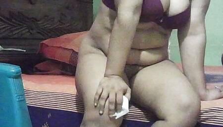 Hungry petite sexy Shali gets creampied by My Big Black Cock: last part