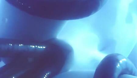 Anime Blonde Gets Fucked by Water Monster Cocks