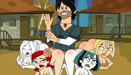 Total Drama Island - Butt Spank and Happy Sexy MILFs Part5