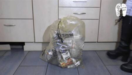 Trash bag crushing 46