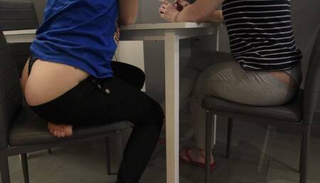 Wedgie Fight with Hanging Wedgie