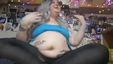 A naughty, hiccupy snack!