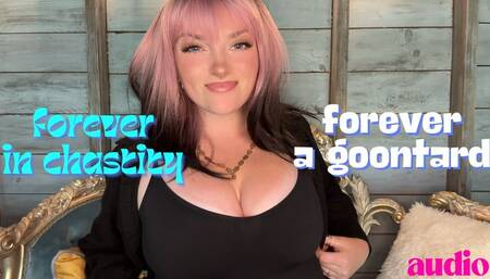 Audio Only - Forever in Chastity Forever a Goontard - Celibate Orgasm Pussy Denial Goddess Worship Virgin Loser Verbal Humiliation Degradation