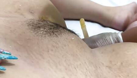 Shaving and lightening my hair to give my a taste