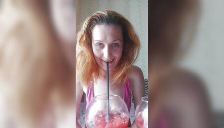 Watermelon Mojito and Peed