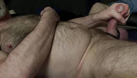 Hairy Wank Cum
