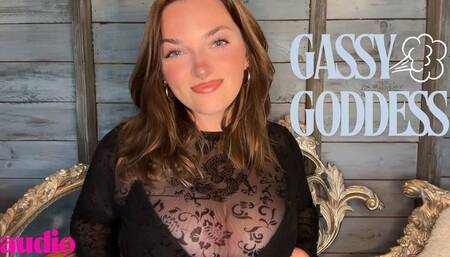 Audio Only - Gassy Goddess - Fart Ass Worship Humiliation Degradation Toilet Fetish