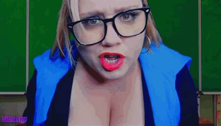 Upset Teacher and her Sticky Situation