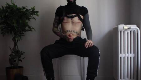 inhale - gasp - kneel