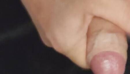 Guy cums from handjob