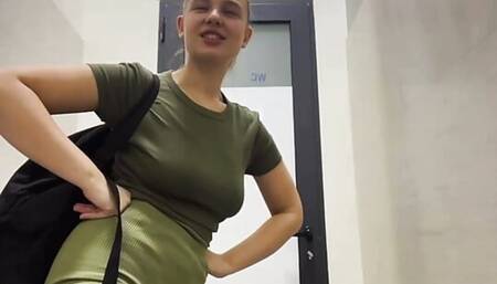 Extreme Public Fingering anal so hot