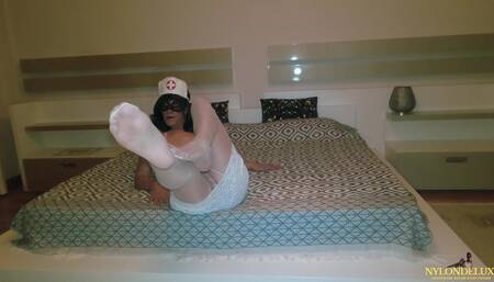 Fantasy Villa Series-8 Sexy Nurse on the Bed