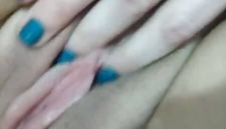 Rubbing my pussy for a moment at work.