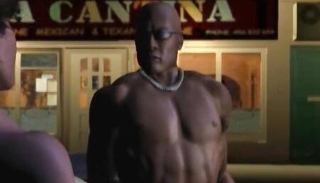 Anime slut sucking dick in dirty POV sex