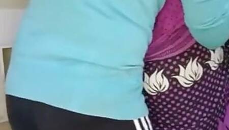 Indian aunty fucked hard in kitchen
