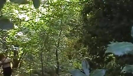 A Horny Exhibitionist Couple Fucking Outdoor