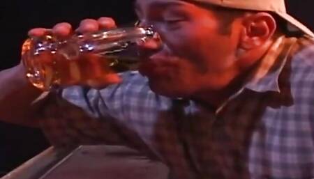 Musculous cock drills cute bartender in a great dream