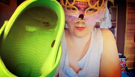 Nicoletta's Sweaty Slippers Big Smelly Feet 1080HD