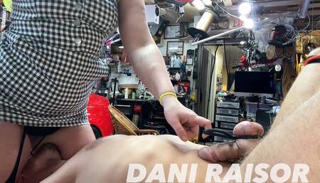 Ballbusting Quickie Before a Hot Sex Tape Getting Railed for Payback