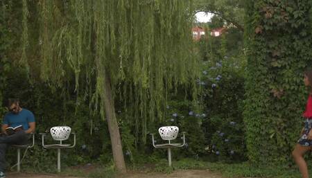 Fuck among the bushes