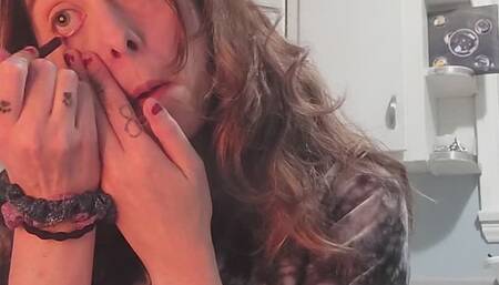 Getting Ready Really Quick and Smoking at the Same Time