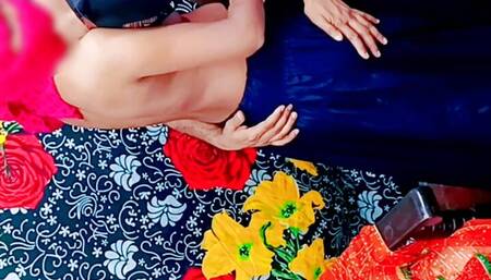 Hot Stepaunt taught me how to have sex with my girlfriend and fucked her stepson hard. Stepaunt started moaning in pain