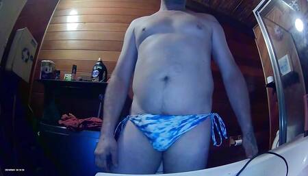 Blue Bikini Hottest Cumshot