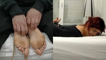 Perfect therapy for brats with big feet (pov feet+ face camera)