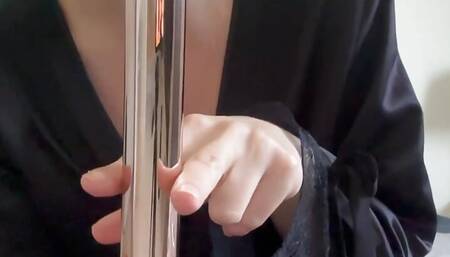 Vends-ta-culotte - Sexy JOI by a beautiful French amateur woman with anal training and CEI