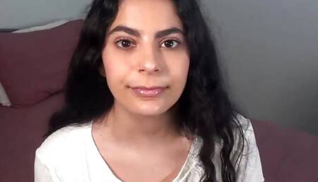 Pretty Brunette Angel Gostosa Pounded After Blowjob