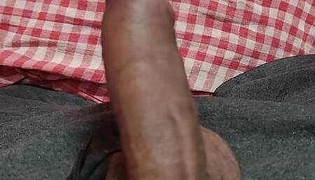 Desi Boy Hairy Dick Skin Pull Off and Masturbating