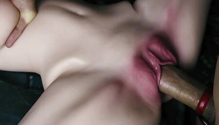 I love cumming deep inside and when the delicious vagina squishes from my big dick