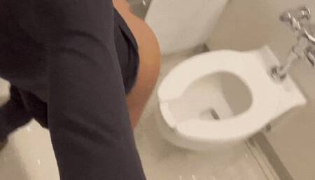 Destroying The Airport Bathroom