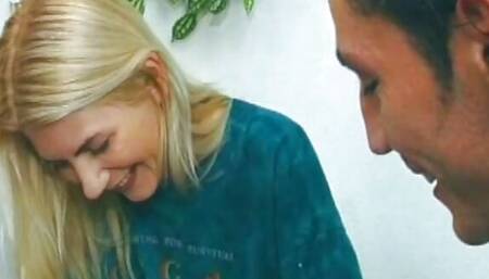 German blonde doll enjoys hot fuck