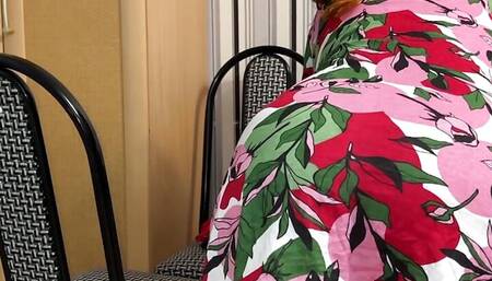 Milf showed her ass and let me fuck her in anal