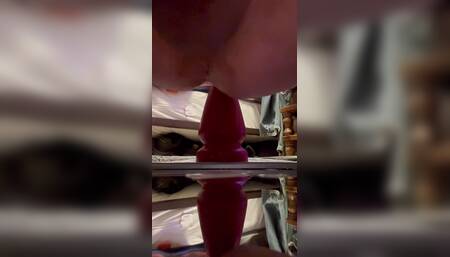 Cumming 4 Times in a Row With My Big Butt Plug Inside