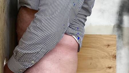 Thick step Daddy uses workin Dads Gloryhole