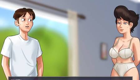 Summertime Saga - Cookie Jar - All Sex Scenes Only - Helen #1 Part 23