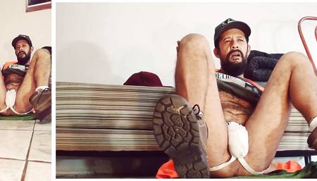 Smoking and Jockstrap Fetish