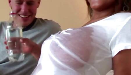 After Eating Her Cunt It Was the Time for Him to Get a Refreshing Blowjob