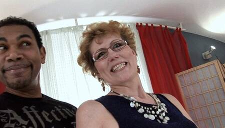 THE CLASSY TALL MILF IS BACK FOR HER FIRST BIG BLACK COCK