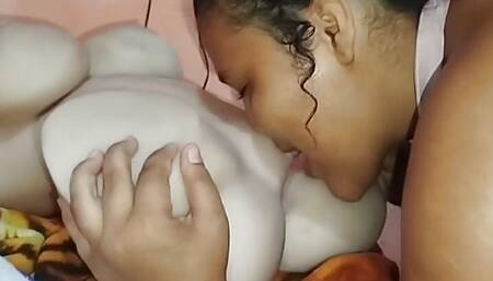 Girl is very horny and ends up masturbating with her stepmother's doll until she reaches a delicious orgasm