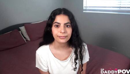 Pretty Brunette Angel Gostosa Pounded After Blowjob