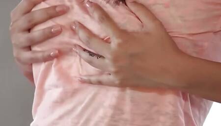 BABES - Watch How Aria Salazar Fingers Herself And Tasting It After Taking It Out Of Her Pussy