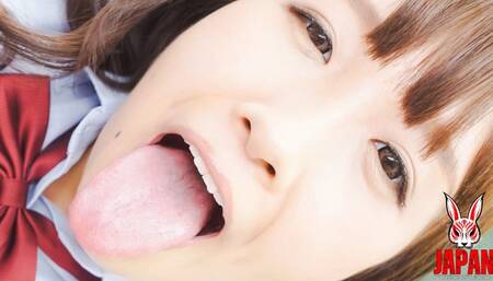 Virtual French Kiss Ai Kayama in School Uniform