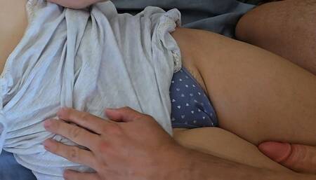 You Can Rub My Pussy with Your Dick but Don't Cum Inside Please!