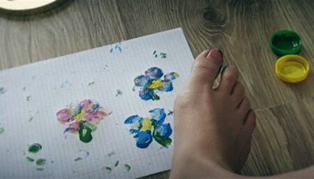 Flower Power Feet