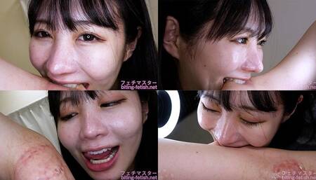 Hikage Hinata - Biting by Japanese cute girl - MOV