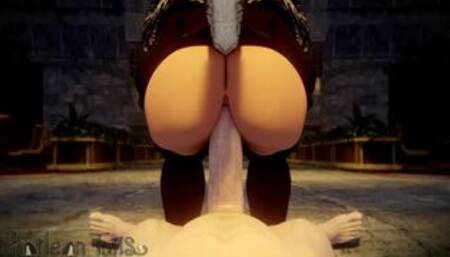 FFXIV - Yshtola Reverse Cowgirl