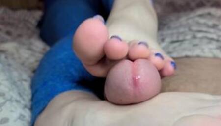 Disciplinary Footjob from your Teacher